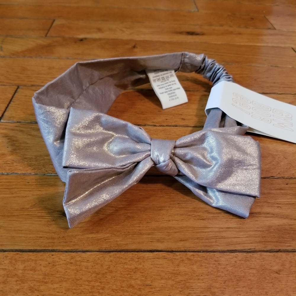 NWT Gymboree Toddler girl gold headband bow